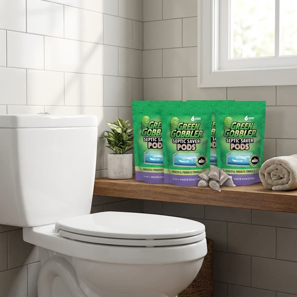 Green Gobbler Septic Saver Pods box