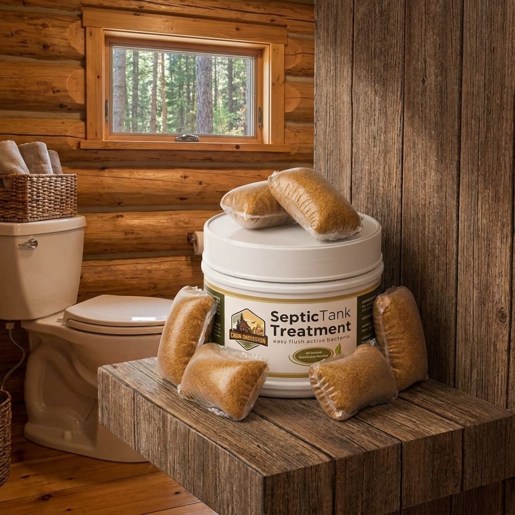 Cabin Obsession septic tank treatment dissolvable packets, 12-count annual supply